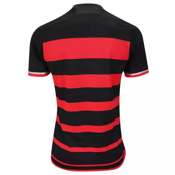 Camisa Flamengo I 24/25 - Torcedor Adidas Masculina - Preta e vermelha