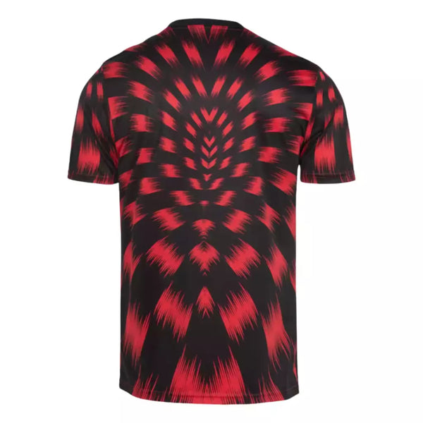Camisa Flamengo Pré-jogo 25/26 - Torcedor Adidas Masculina - Vermelha e preta