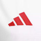Camisa Flamengo II 25/26 - Torcedor Adidas Feminina - Branca com Detalhes Preto e Vermelho