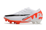 Chuteira Campo Nike Air Zoom Mercurial Vapor 15 Branco e - Laranja