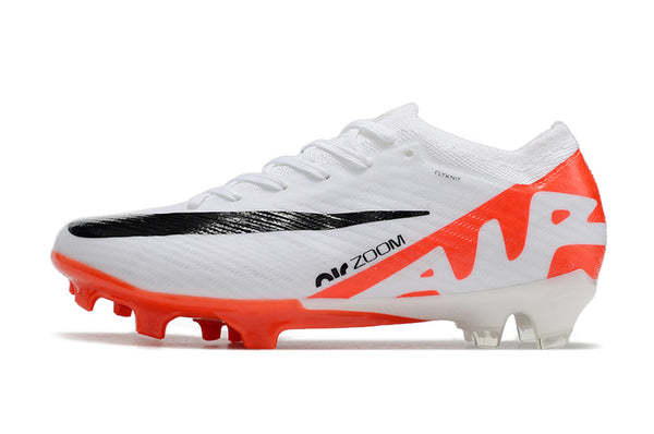 Chuteira Campo Nike Air Zoom Mercurial Vapor 15 Branco e - Laranja