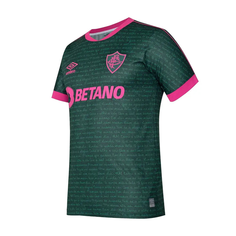 Camisa Fluminense Third 23/24 - Torcedor Verde e Rosa