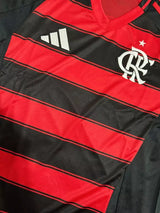 Camisa Flamengo I 25/26 - Torcedor Adidas Masculina - Preta e vermelha