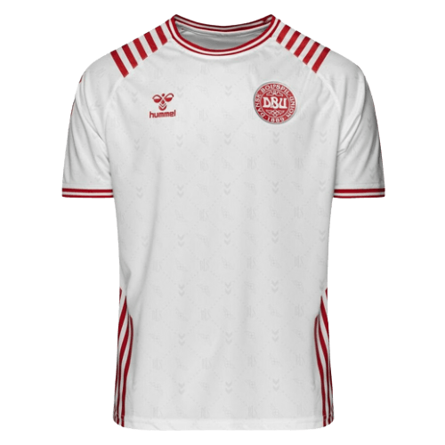 Camisa Dinamarca Edicao Especial 2022 Torcedor Hummel - Branca