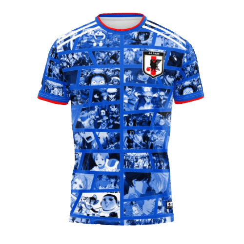 Camisa Japao Anime 2022 - Torcedor Azul