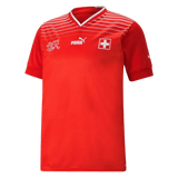 Camisa Suica Home 2022 Torcedor Puma - Vermelha