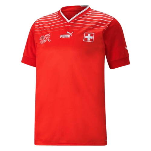 Camisa Suica Home 2022 Torcedor Puma - Vermelha