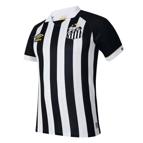 Camisa Santos Away 23/24 - Torcedor Umbro Branca e Preta