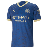 Camisa Manchester City Ano Novo Chines 2023 Torcedor Puma - Azul