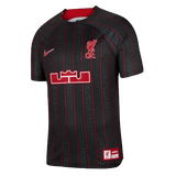 Camisa Liverpool Leblon James 2023 Torcedor Nike - Preta