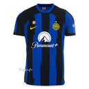 Camisa Inter de Milao Home 23/24 Azul e - Torcedor Preta