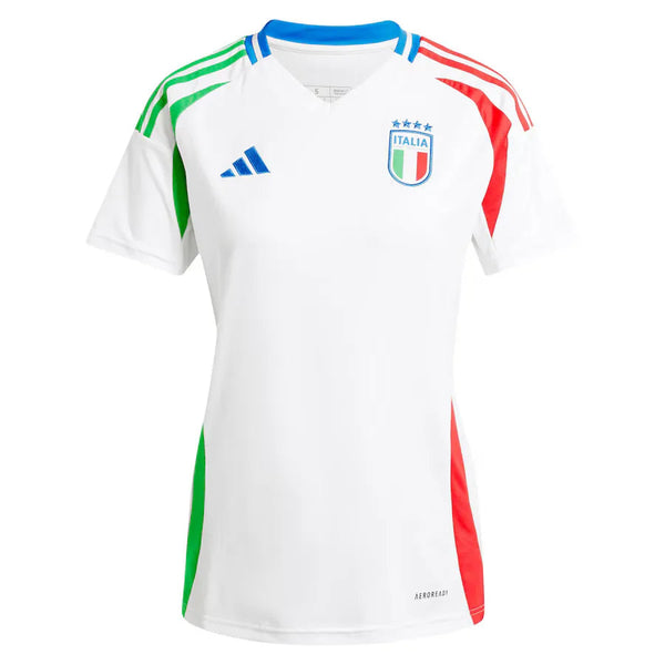 Camisa Italia Feminina Away 2024 - Branca