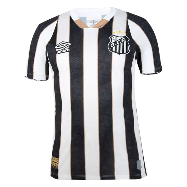 Camisa Santos Away 24/25 - Torcedor Branca e Preta