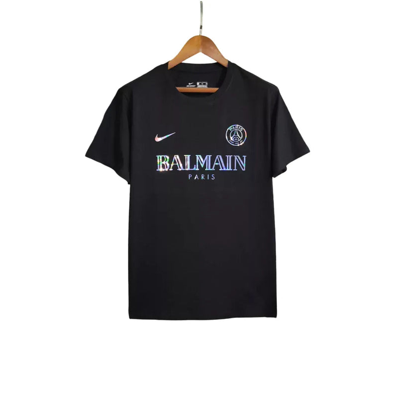Camisa Psg Balmain 22/23 Preta - Torcedor Refletiva