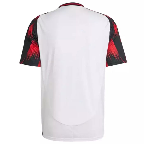 Camisa Flamengo II 25/26 - Torcedor Adidas Masculina - Branca com detalhes em preto e vermelho