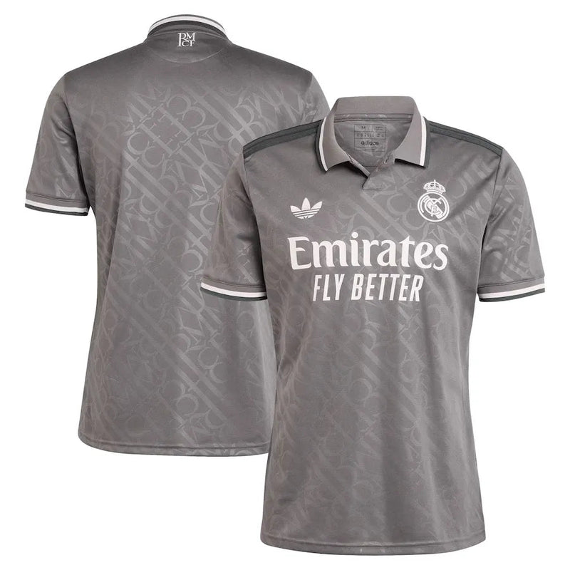 Camisa Real Madrid Third 24/25 - Torcedor Cinza