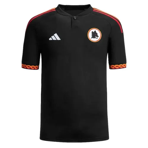 Camisa Roma Third 23/24 - Torcedor Preta