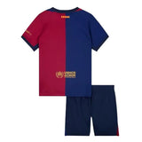 Conjunto Infantil Barcelona I 23/24 - Azul e Vermelho