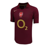 Camisa Arsenal Home 05/06 Retrô Nike - Vinho
