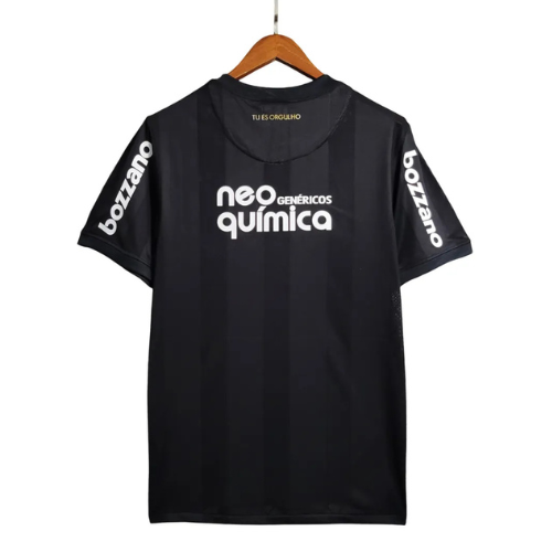 Camisa Corinthians Away 2010 Retro Preta - Torcedor