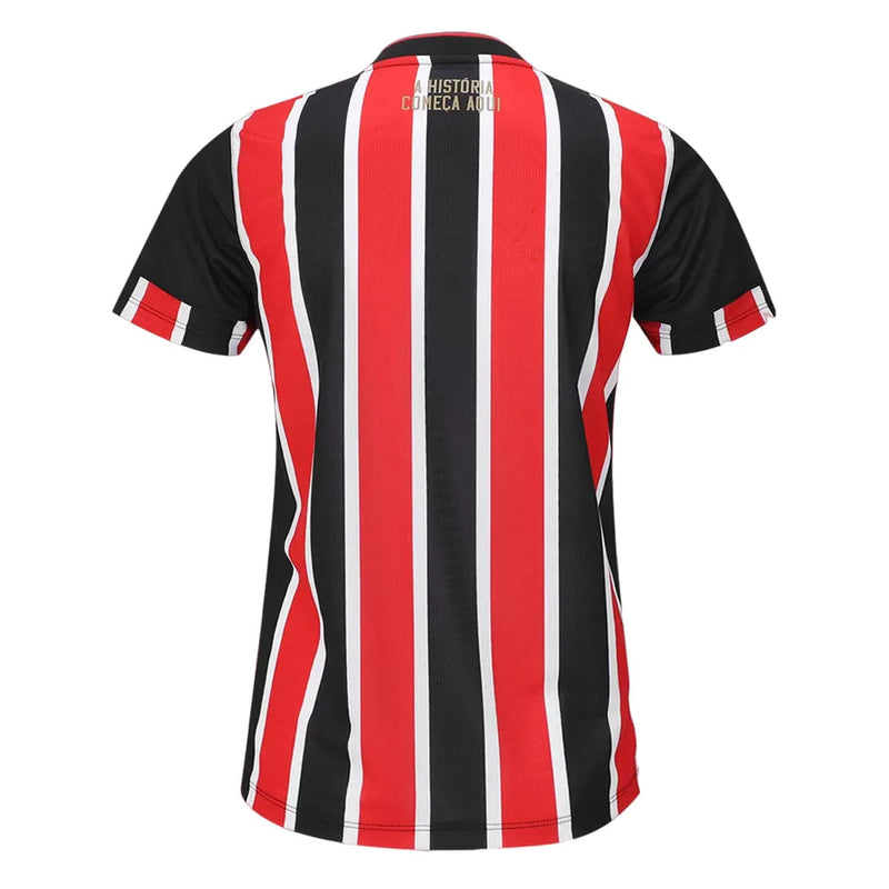 Camisa Tricolor Masculina Away 24/25 - Vermelha e Preta
