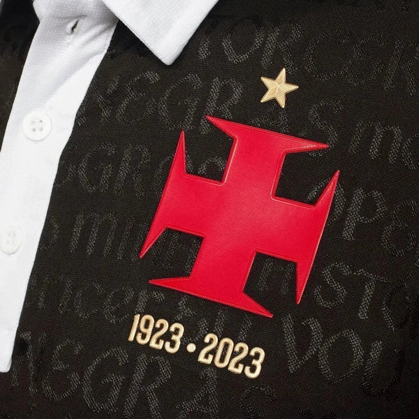 Camisa Vasco da Gama Third 23/24 - Torcedor Preta